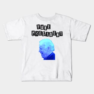 Biden Fake President Kids T-Shirt